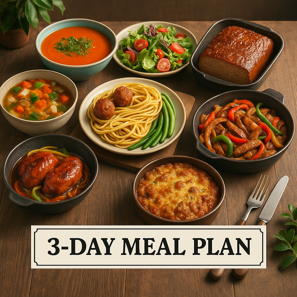 3-Day Chef-Prepared Meal Plan – Delivered Fresh Daily