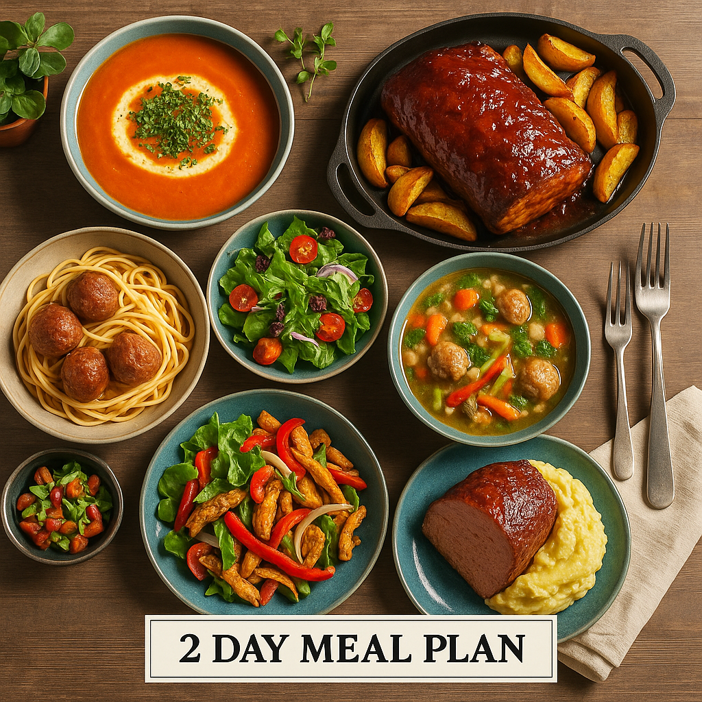 2-Day Chef-Prepared Meal Plan – Delivered Fresh Daily