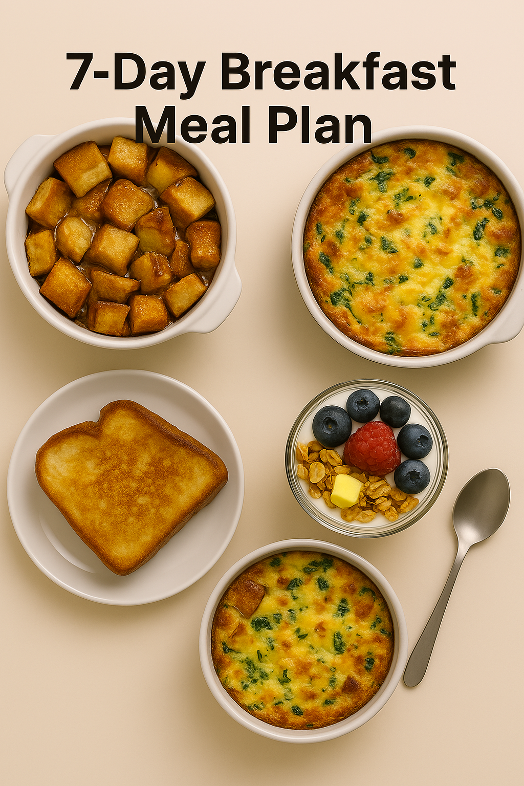 7-Day breakfast Meal Plan 7-Day breakfast Meal Plan