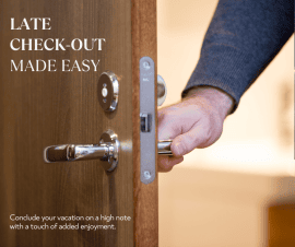 Cabin Late Check-Out Cabin Late Check-Out