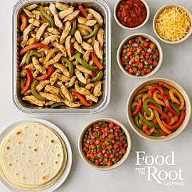 Copy of Chicken or Steak Fajitas with Fixings - Dinner