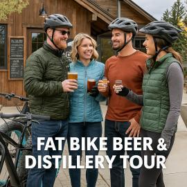 Fat Bike Beer and Distillery Tour Fat Bike Beer and Distillery Tour