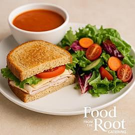 Half Sandwich & Salad Combo