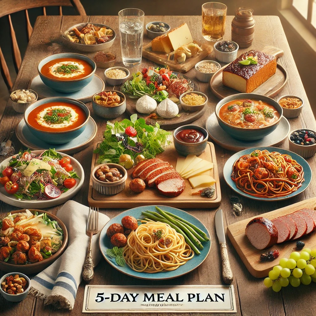 5-Day Chef-Prepared Meal Plan + Welcome Charcuterie Experience