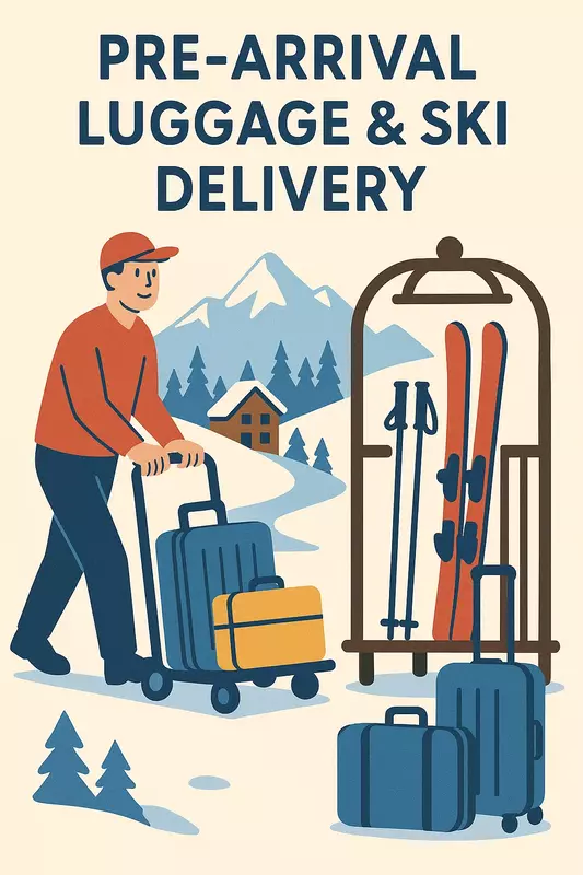 Pre-Arrival Luggage & Ski Delivery Pre-Arrival Luggage & Ski Delivery