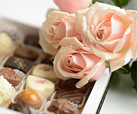 Welcome Surprise: Flowers & Chocolate Delight